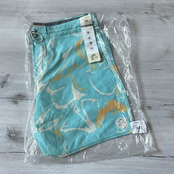 O'Neill O'RIGINALS CRUZER 18" BOARDSHORTS Size 36 waist NWT‎ and in packaging - Picture 6 of 8